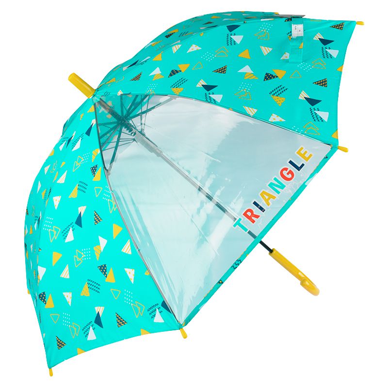 akachan honpo - 雨傘-三角形-淺藍色 (50cm)