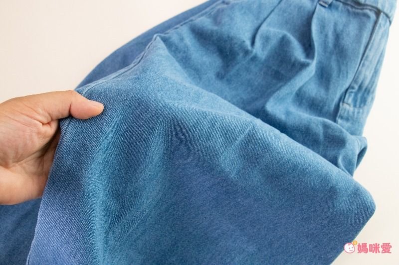 日本女裝代購 - [熱銷款] 藏肉必備休閒美腿長褲-丹寧-淺藍