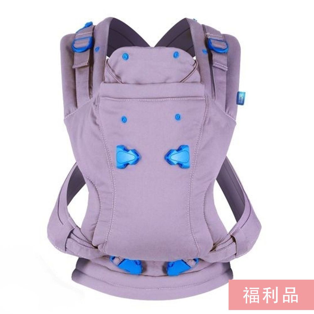 英國 WMM - 【福利品】3P3 式寶寶揹帶(附新生兒坐墊)-原創款-薰衣草紫