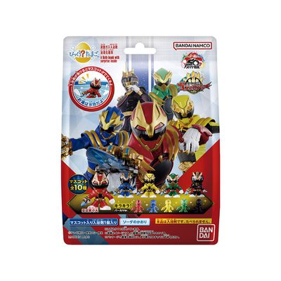 日本 BANDAI - No.1戰隊豪獸者入浴球(2025)(泡澡球)(限量)-5入組(隨機出貨)