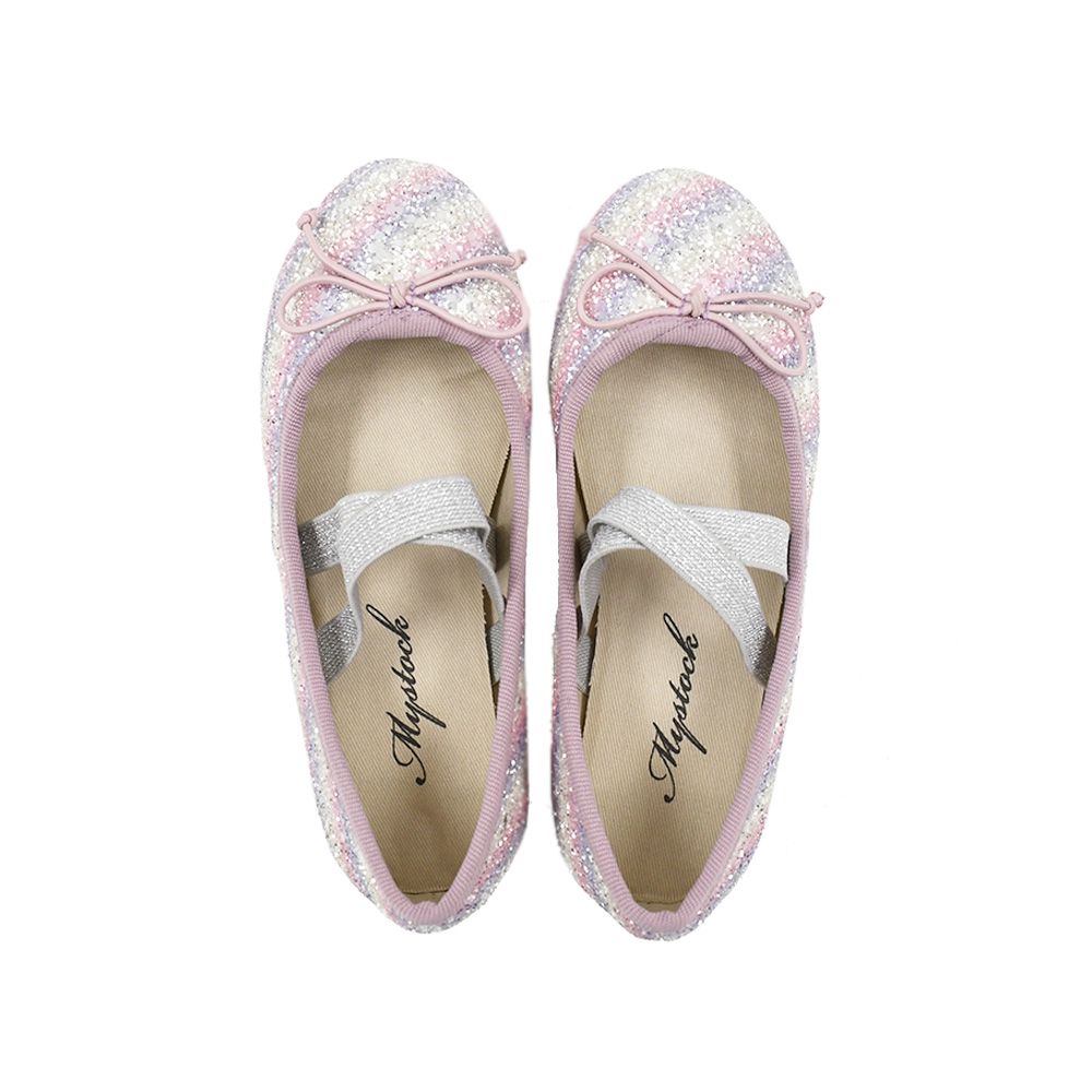 MYSTOCK - 閃亮仙子滿滿亮片童鞋2.0-BLUE+PINK