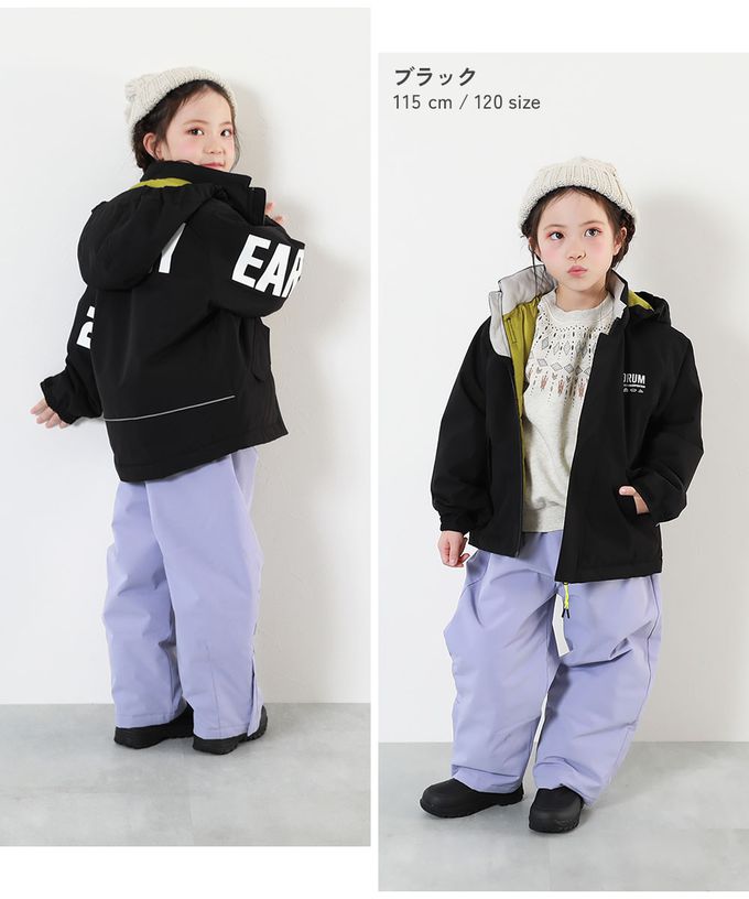 日本 devirock - 防水防寒玩雪加厚保暖外套-耐水壓5000mm-粉紫