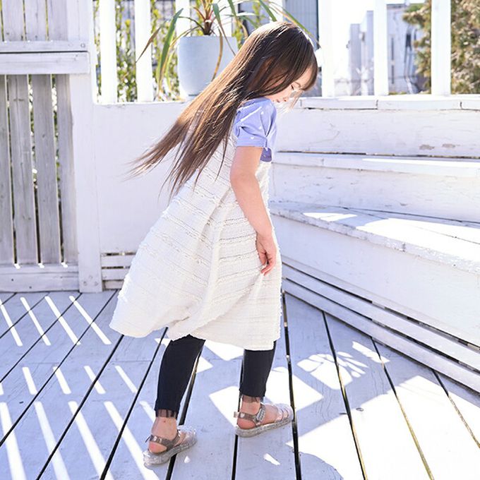 日本 Lycee mine - 度假感層次蕾絲吊帶洋裝-黑