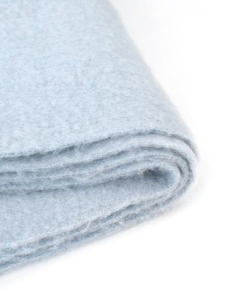 日本 zootie - 柔軟蓬鬆保暖流蘇圍巾-石英灰