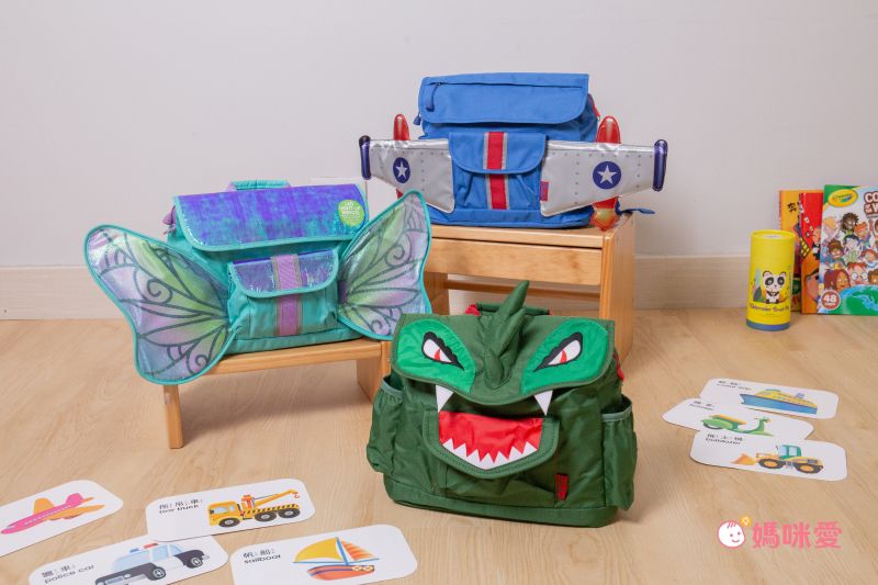 比一杯咖啡還輕！立體吸睛【美國 Bixbee】輕量造型背包