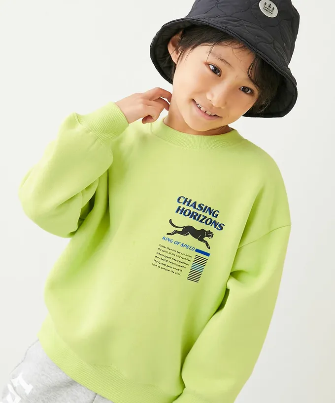 日本 devirock - 熱銷定番 裏起毛落肩大學長袖上衣-SATTLE-灰黑