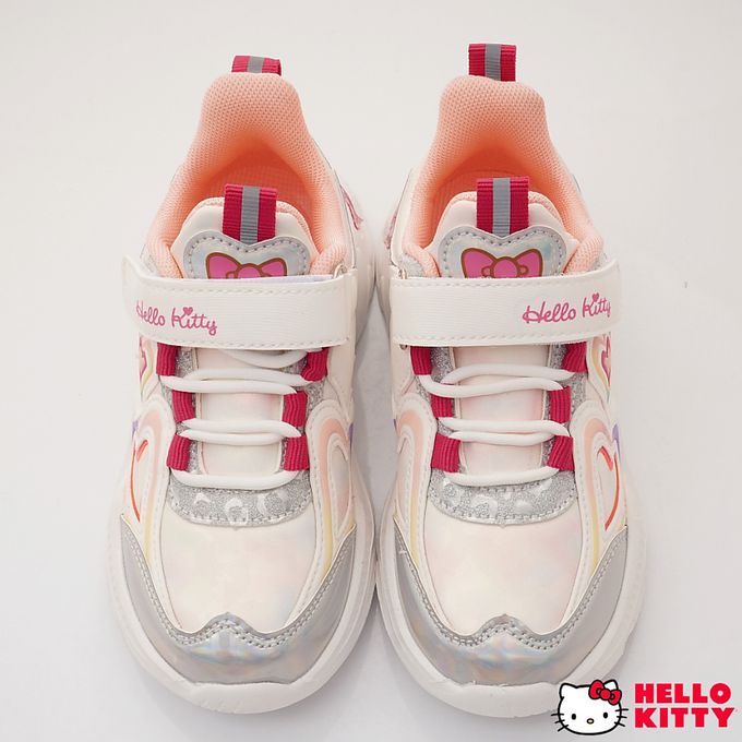 HELLO KITTY - HELLO KITTY-老爹運動童鞋-723207白(中大童段)-運動鞋-白