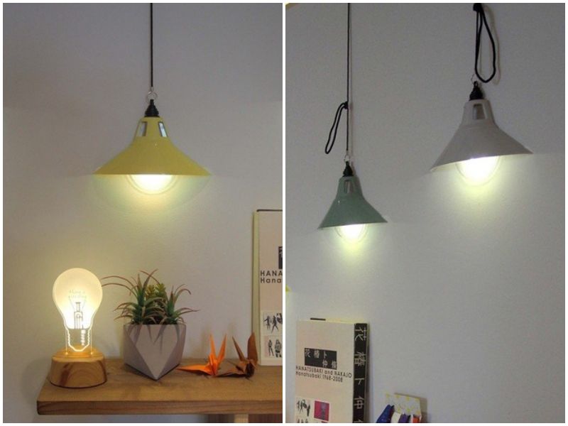 日本 TOYO CASE - LED 感應夜燈壁飾-吊燈系列-灰 (約24x6x18cm)