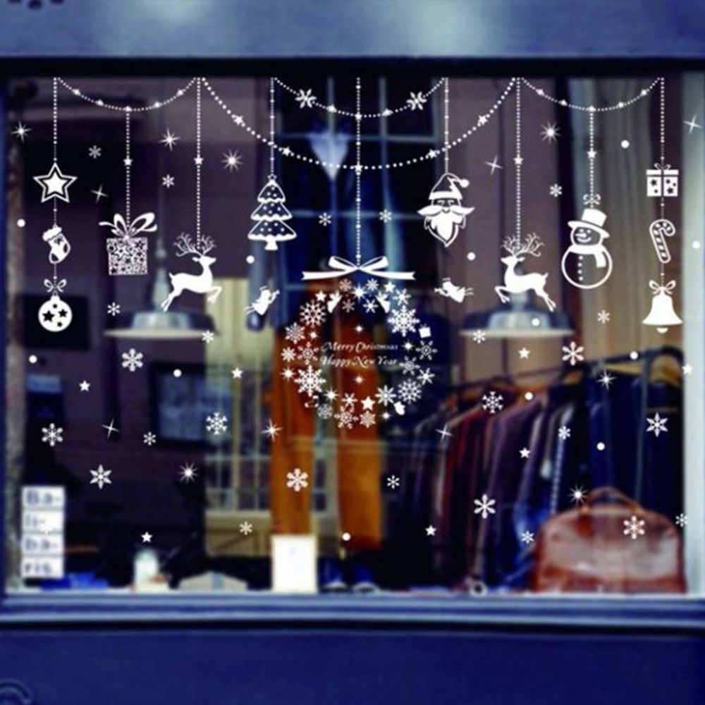 時尚壁貼-聖誕素材吊飾 (90cm*30cm)