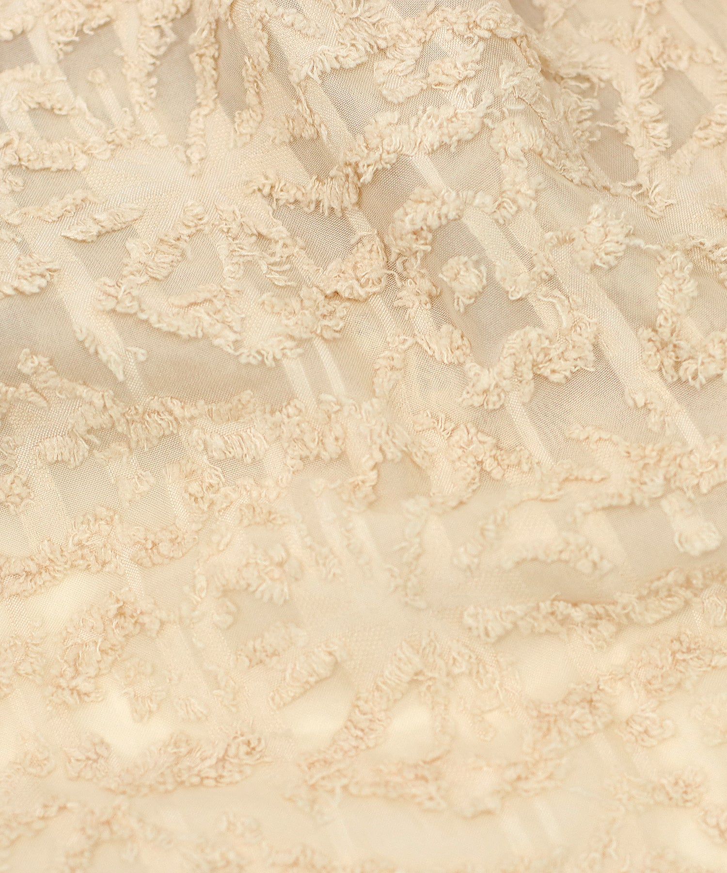 日本 BLUE EAST - 歐風浪漫花朵氣球長袖襯衫-奶茶