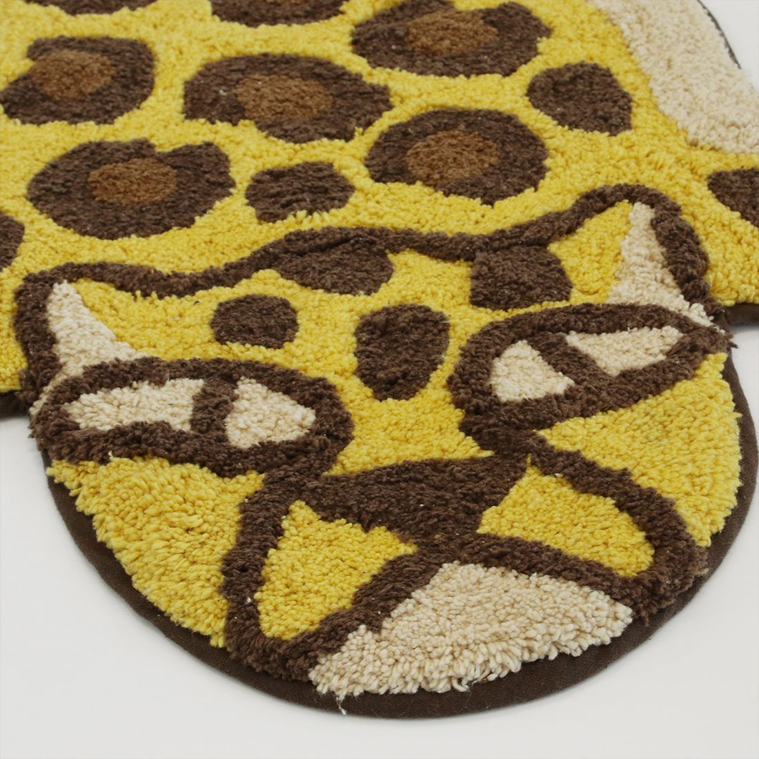 日本 TOMO - 動物系 短絨吸水腳踏墊/地墊-老虎-トラ (69×54cm)