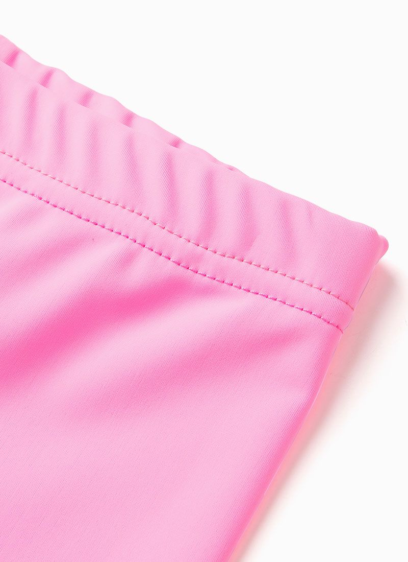 韓國 OZKIZ - 抗UV防曬兒童泳裝-三件組-條紋花