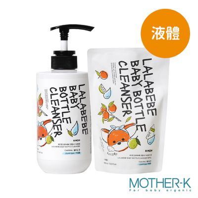 MOTHER-K - LALAPOPO 草本極淨蔬果奶瓶清潔液500ml/400ml