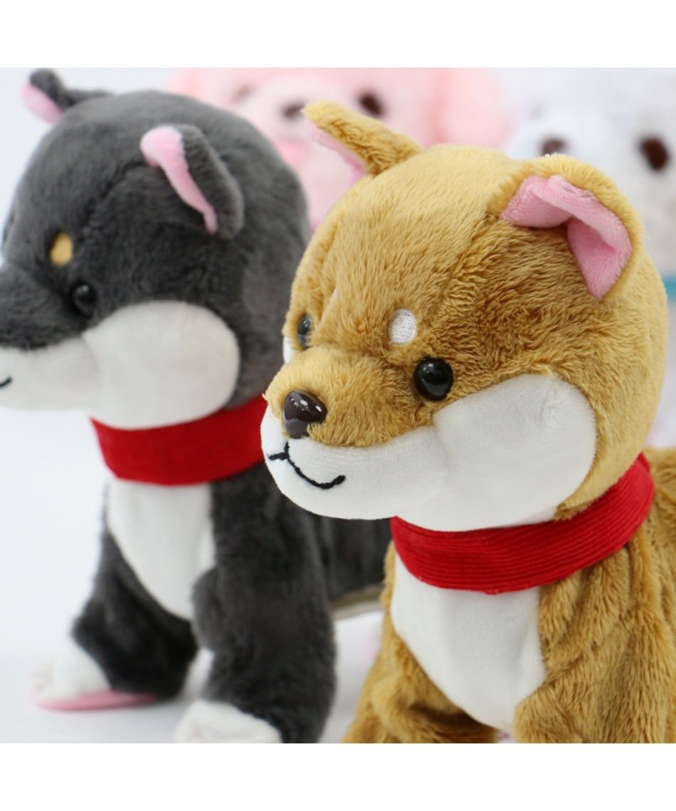 日本 Usamomo - 【萌兔桃桃】家家酒-一起去散步 柴犬 (12×22×23cm)