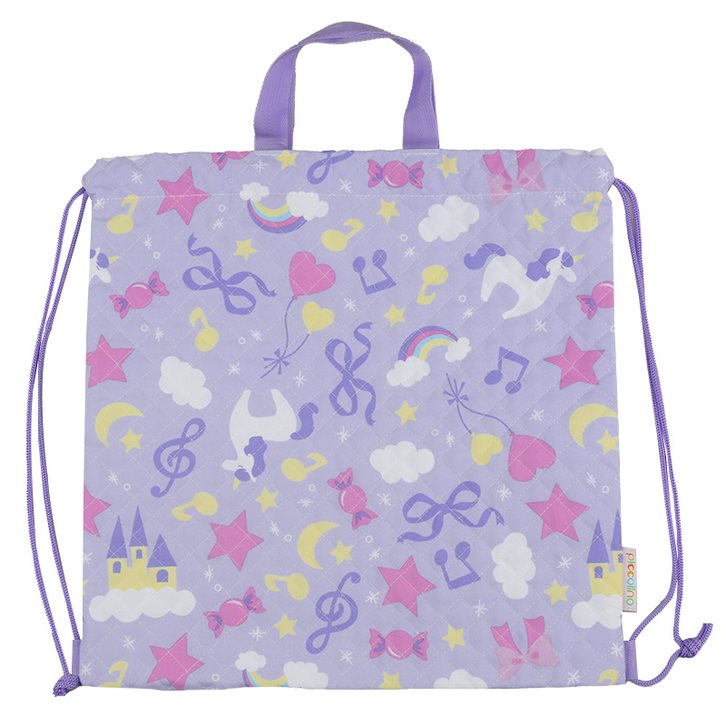 akachan honpo - 手提束口袋-甜美 (H35xW35xD7cm)