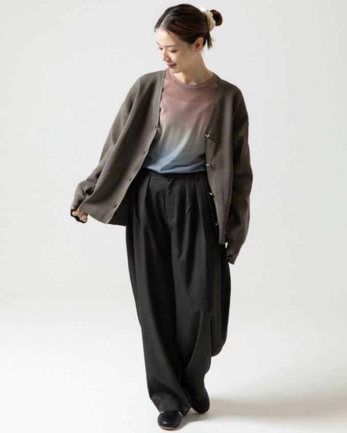 日本 gleam - 愛心金屬扣柔美羅紋開襟衫/外套-米白