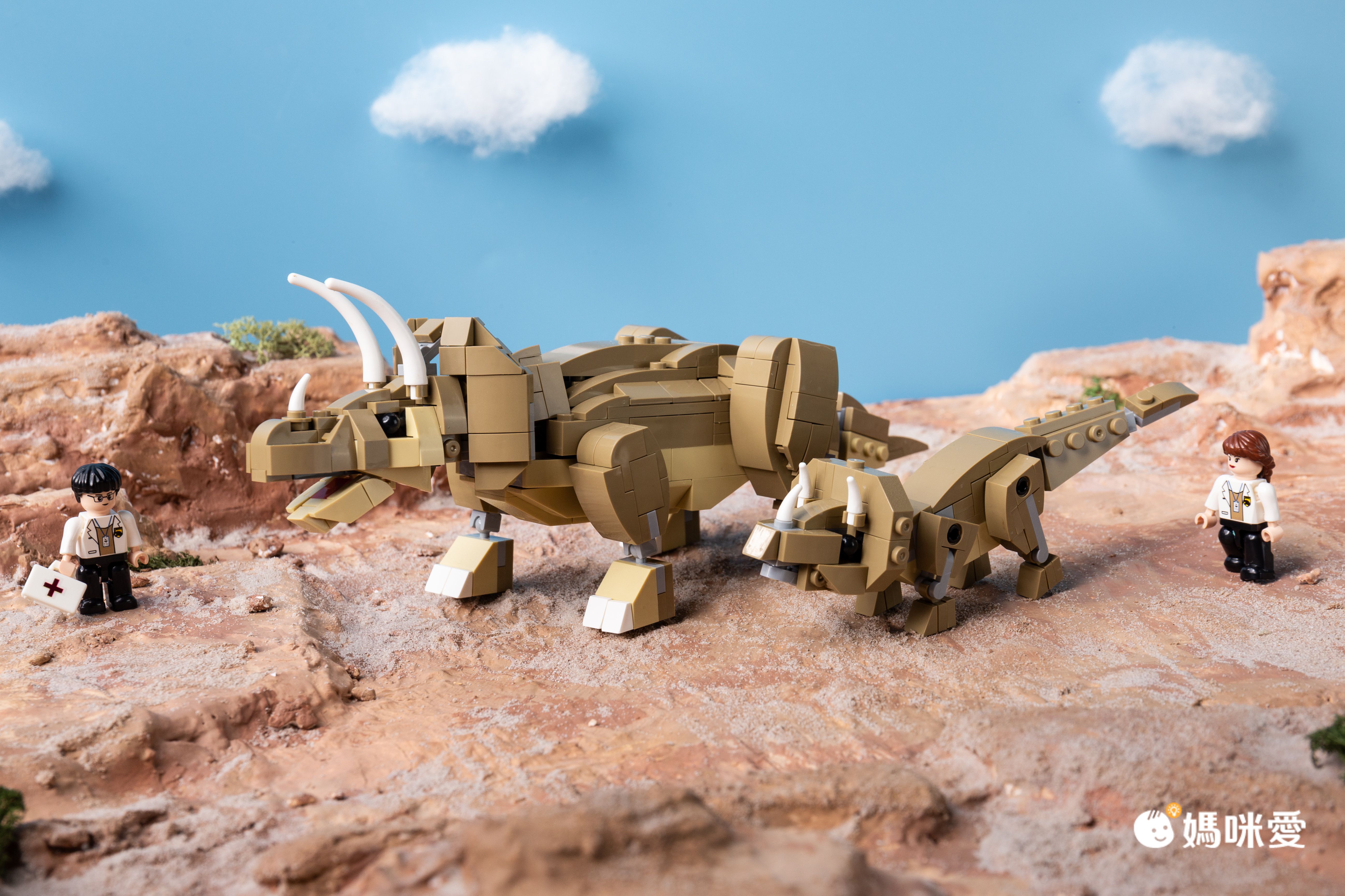 \ 號稱平價版樂高 / 侏羅紀公園系列・恐龍積木