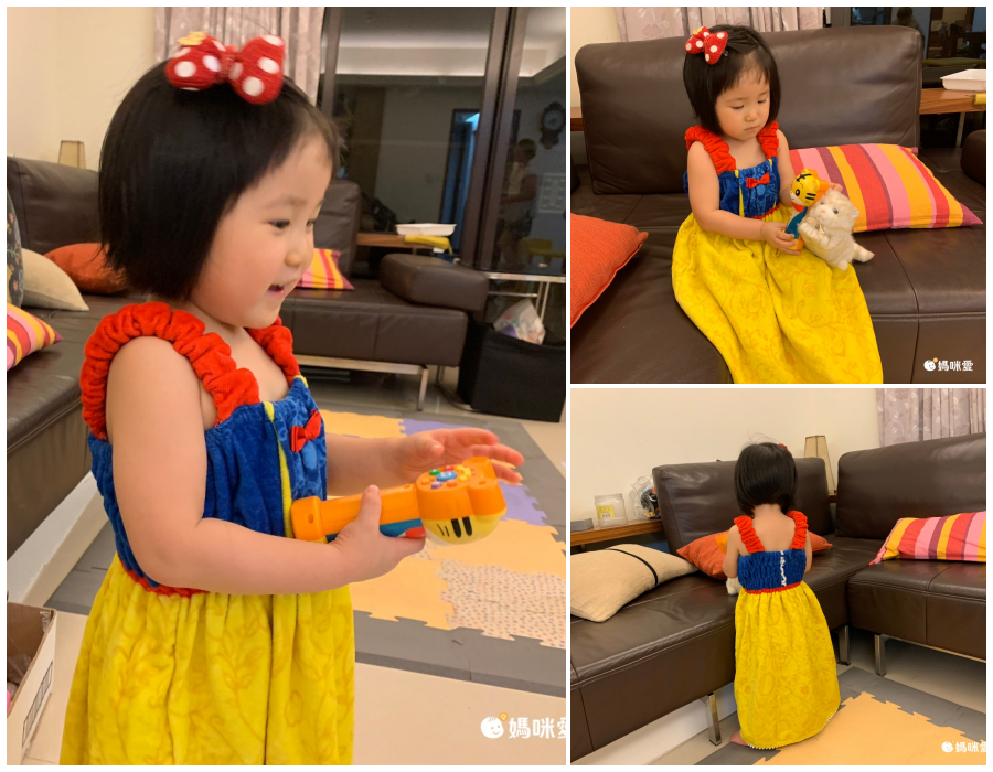 玩水必備！迪士尼公主浴巾、海灘/游泳浴巾