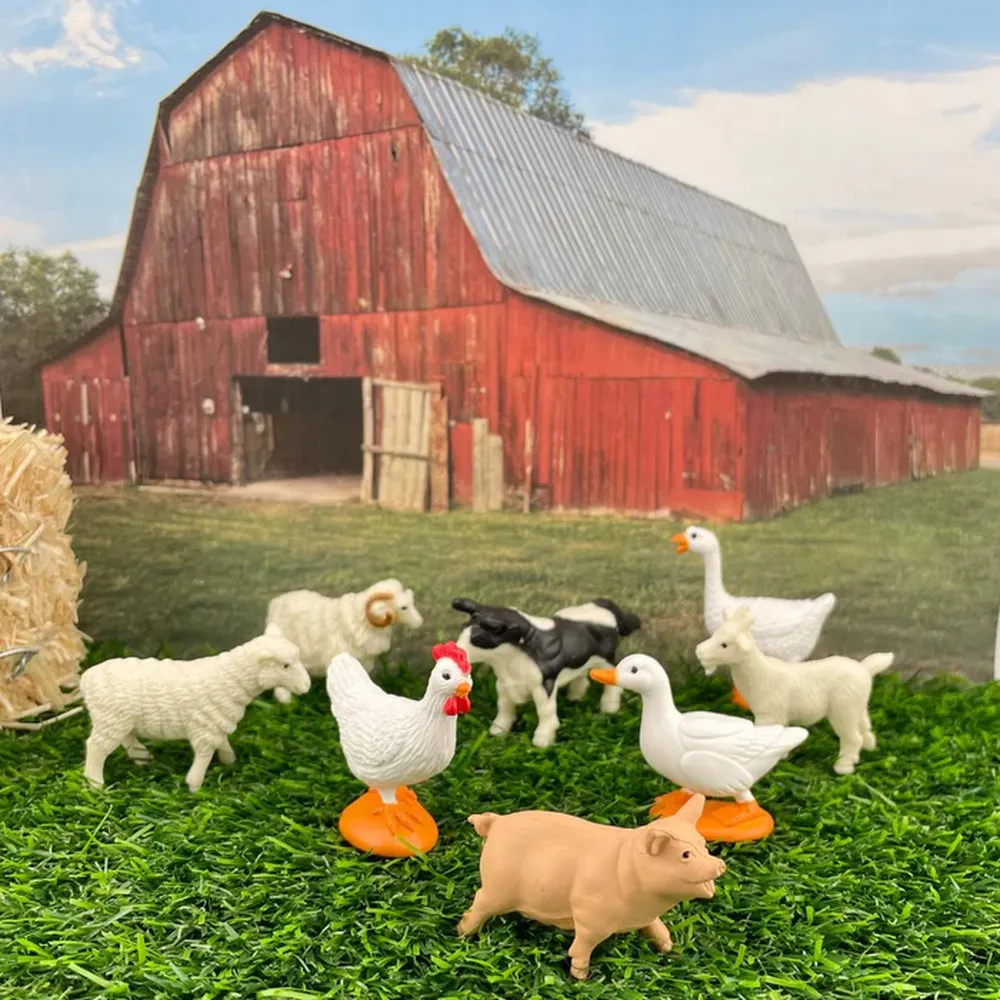 [Safari] 695204 農場迷你模型筒