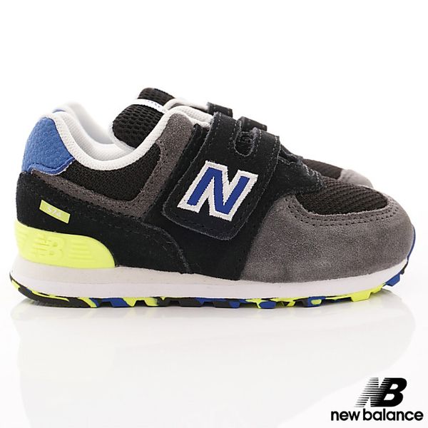 New Balance - New Balance慢跑鞋-574機能慢跑款(小童段)-黑