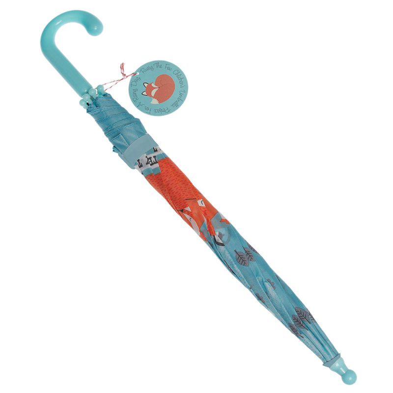 英國 Rex London - 幼童/兒童自動傘-溫柔狐狸