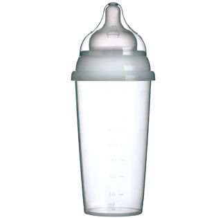 akachan honpo - 拋棄式奶瓶 steri bottle 5入-白色-最大盛裝容量：240ml