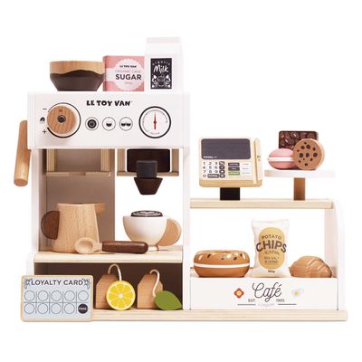 英國 Le Toy Van - 【角色扮演】行動咖啡攤玩具組