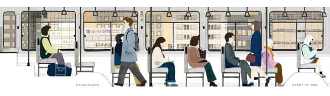 公車-2018年美國AI37插畫獎 / 美國3X3國際當代插畫獎得主