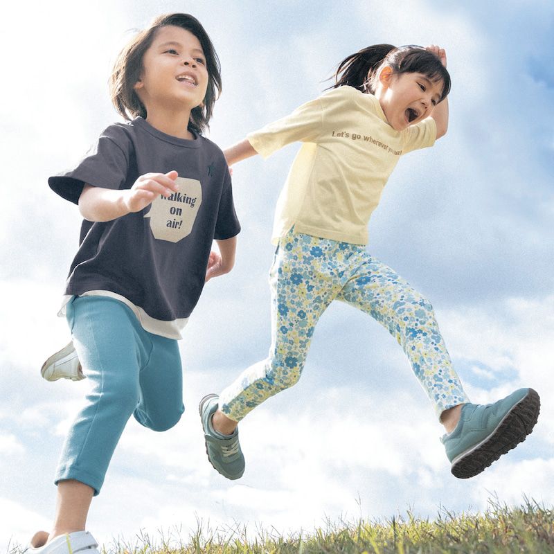 日本千趣會 - GITA 超彈力定番七分褲-亮橘