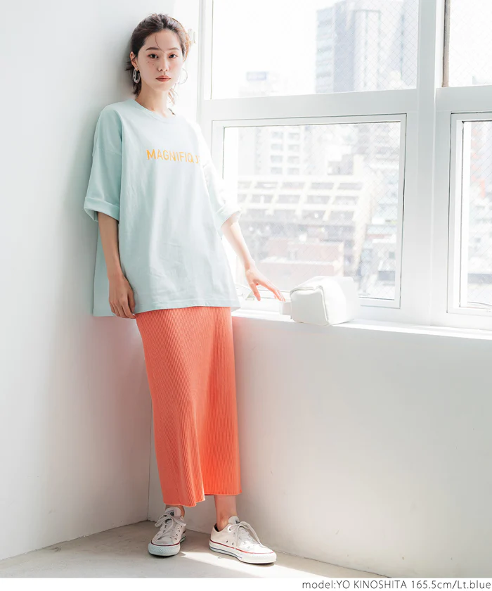 日本 COCA - 圓領純棉透氣字母短T-媽媽-白