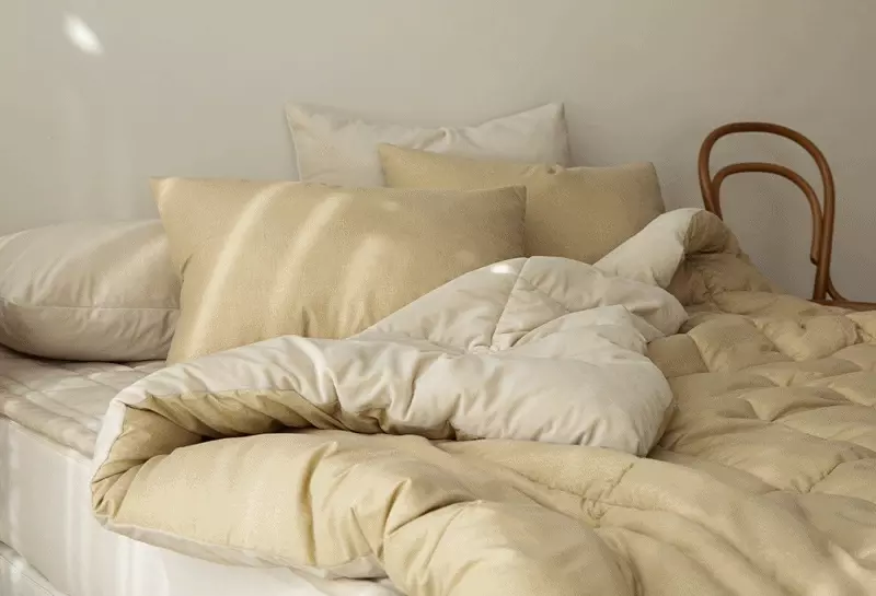 韓國 Maatila - 可水洗超細纖維棉花糖棉被-可可鬆餅