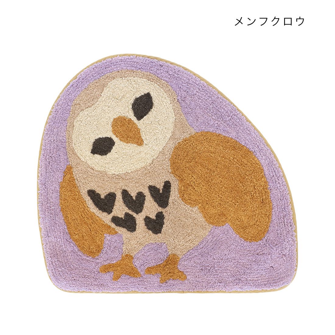 日本 TOMO - 動物系 短絨吸水腳踏墊/地墊-小文鳥 (約65×42cm)