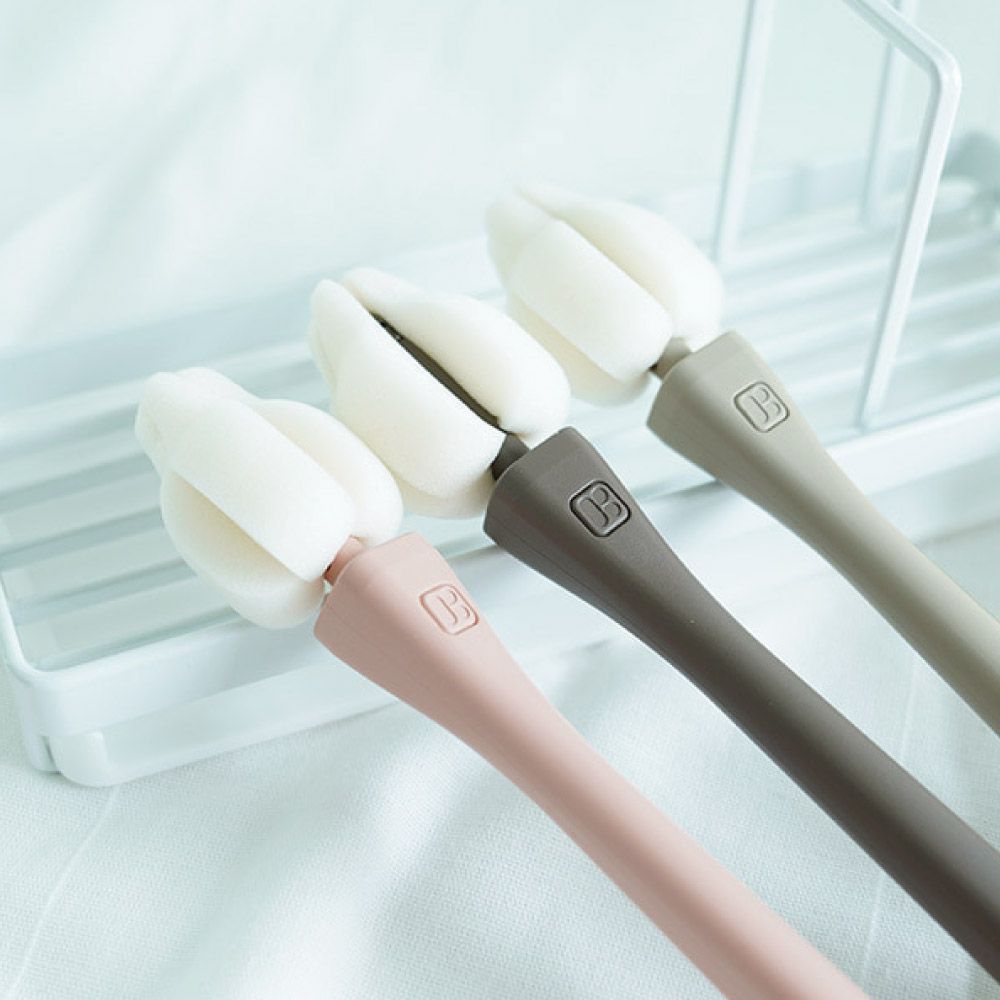 極簡奶嘴海綿刷組/替換刷頭