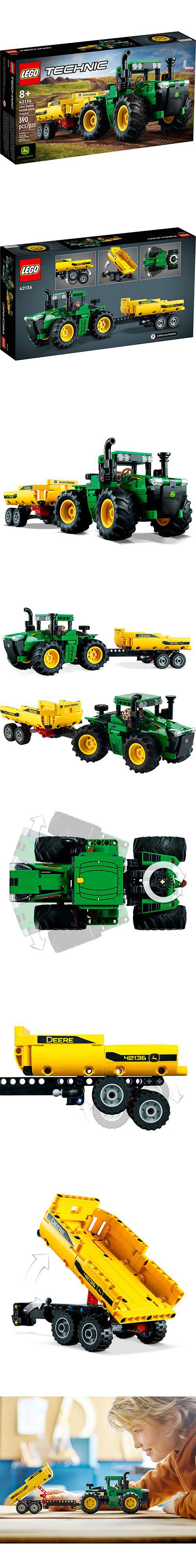 樂高 LEGO - 樂高積木 LEGO《 LT42136 》科技 Technic 系列 - John Deere 9620R 4WD Tractor-390pcs