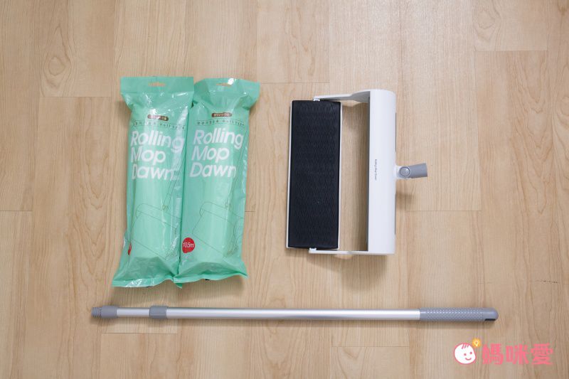 韓國 Rolling Mop Dawn - 自動吸塵拖把(附吸塵布)