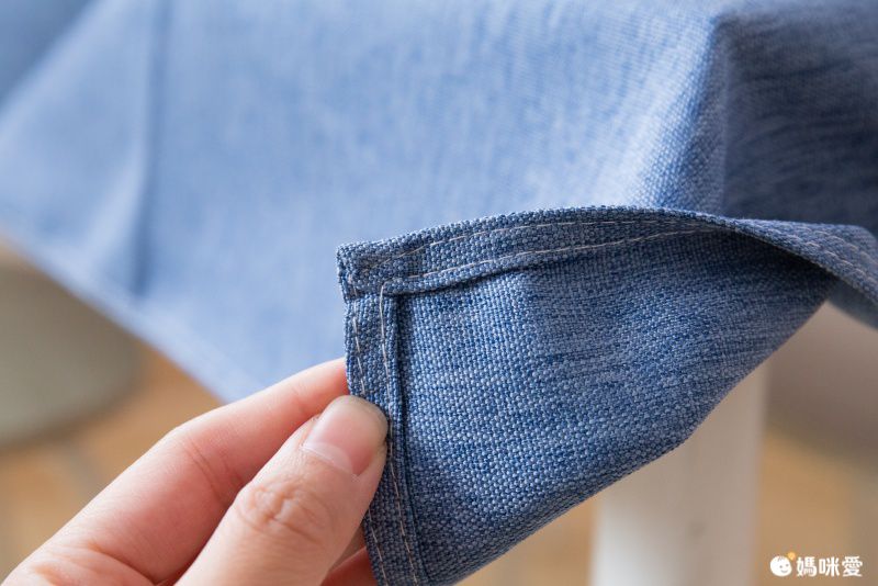 棉麻防水防髒桌布-深咖啡色