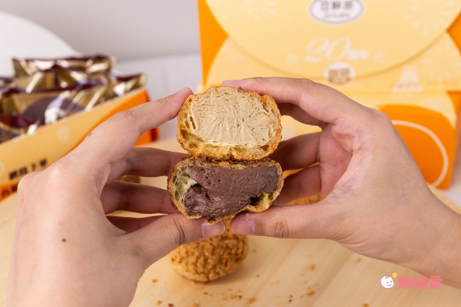 團購熱銷超人氣泡芙【豆酥朋】原味/巧克力/芝麻/咖啡