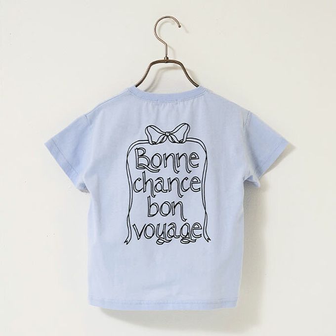 日本 Lycee mine - 100%棉 柔軟印花T恤-白