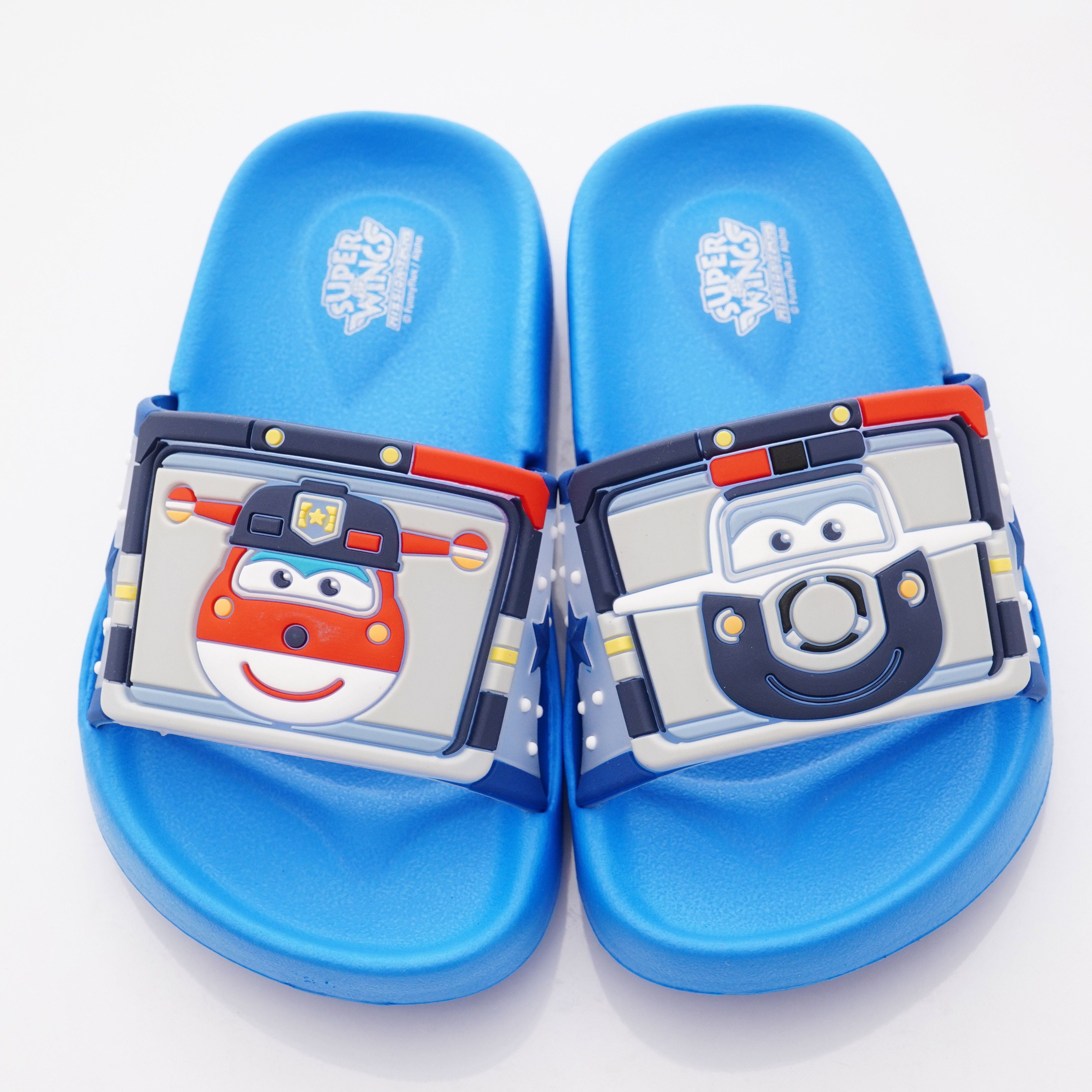 Super Wings - 超輕量休閒涼鞋/拖鞋(中小童段)-藍-S204707藍