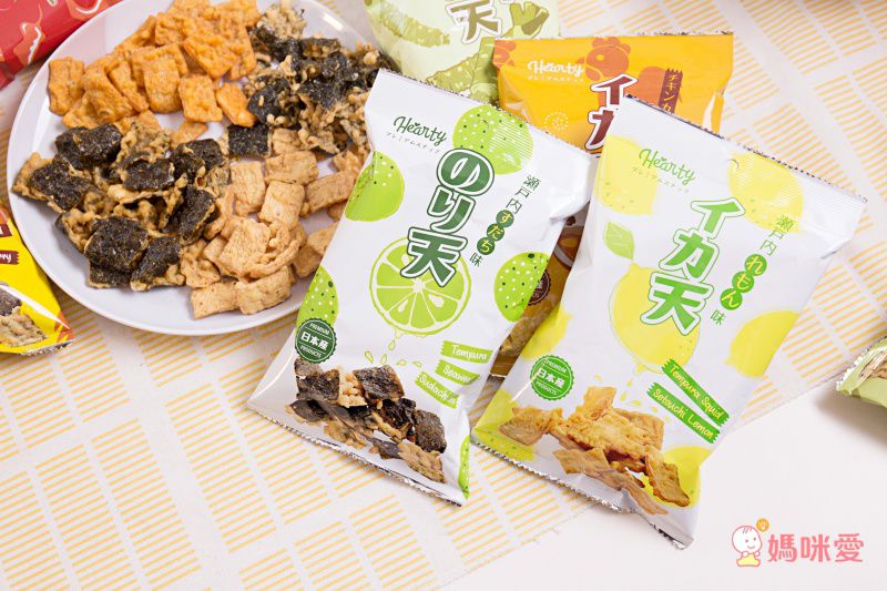 日本Hearty 魷魚脆餅 ❤ 瀨戶內特產檸檬魷魚