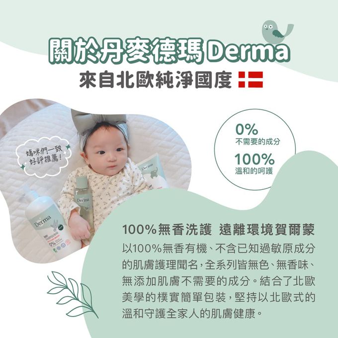 丹麥德瑪Derma - 乾洗屁屁防護乳-250ml