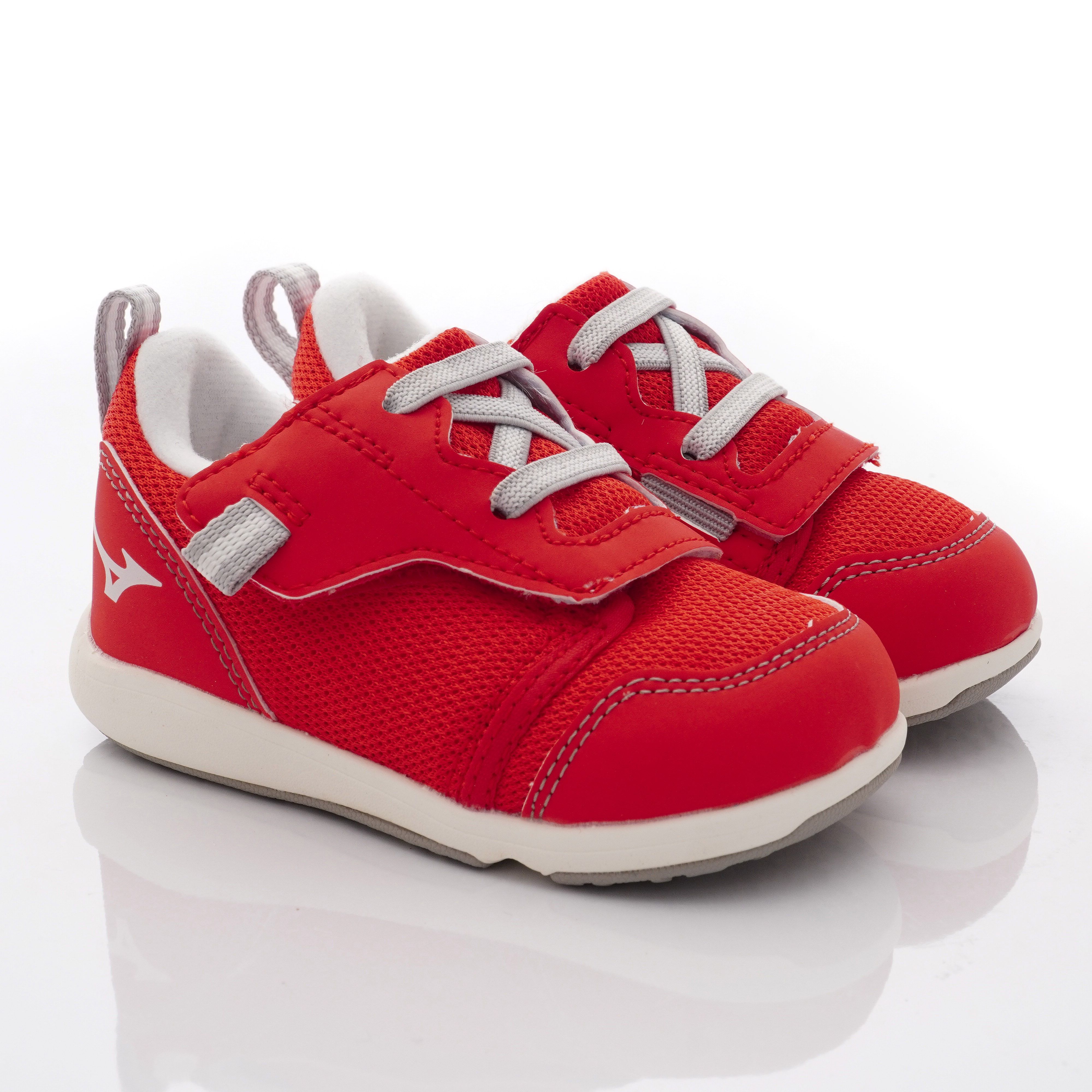 MIZUNO 美津濃 - 超輕量大絆帶機能鞋款(寶寶段)-紅