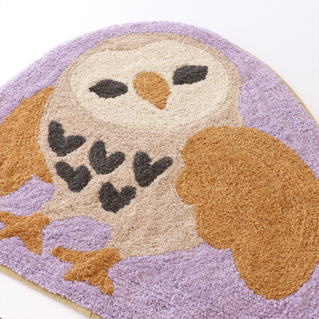 日本 TOMO - 動物系 短絨吸水腳踏墊/地墊-小文鳥 (約65×42cm)