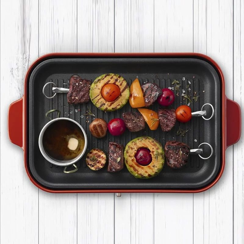 日本 BRUNO - 多功能電烤盤專用配件 燒烤波紋煎盤