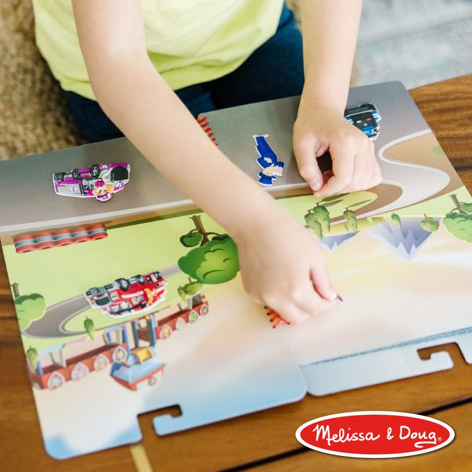 美國瑪莉莎 Melissa & Doug - 旅遊樂-N次泡泡貼紙簿,-汪汪隊 Big Truck Pups