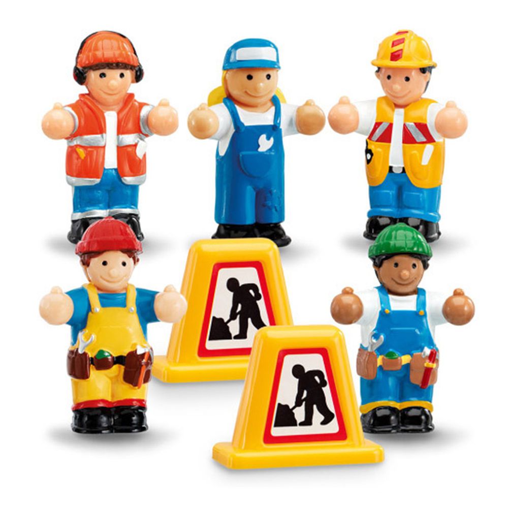 英國驚奇玩具 WOW Toys - 小玩偶-工程好朋友小組