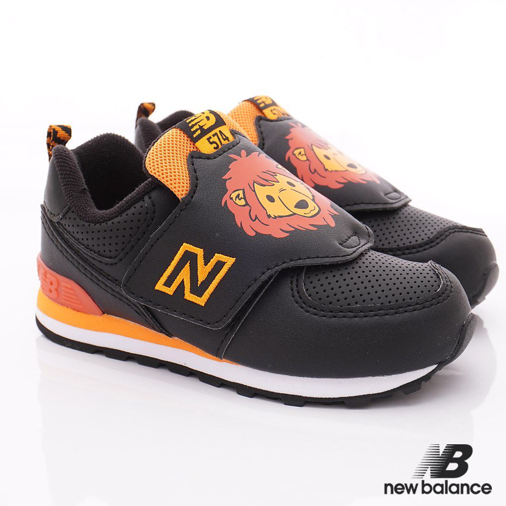 New Balance - NB紐巴倫童鞋-574系列機能學步鞋(寶寶段)-黑-獅子