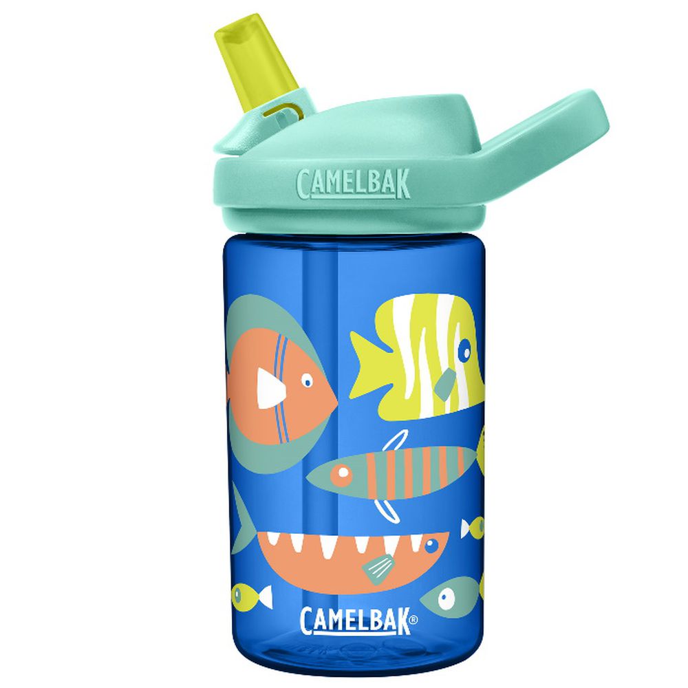 CamelBak - EDDY+ 兒童吸管運動水瓶-熱帶魚 (400ml)-156g