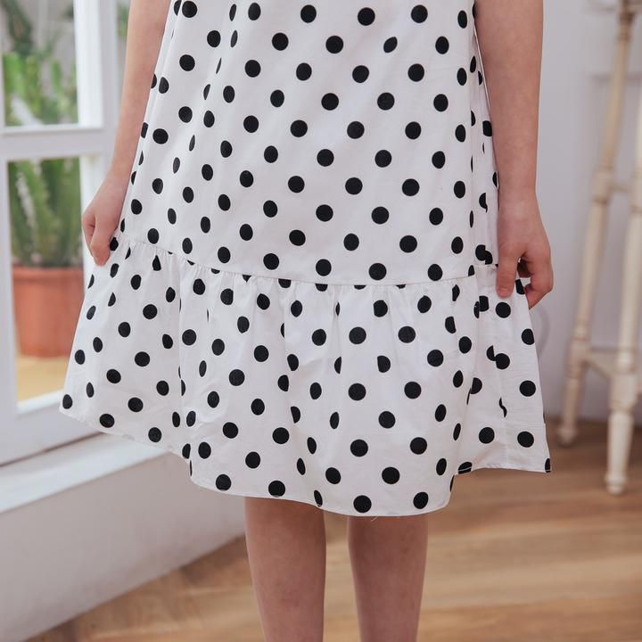 Bunny n Bloom - (童裝)微醺氣泡洋裝-小孩款-黑白