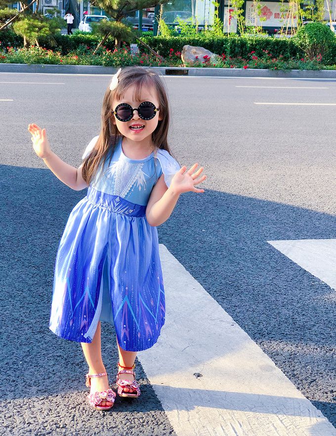 冰雪女王雪花洋裝